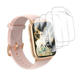 �y4���Z�b�g�z RUIMEN D1 �X�}�[�g�E�H�b�` 1.85 �C���`�Ή��ی�t�B���� �X�}�[�g�E�H�b�` �t�B�����yHUKWIMO�z �ی�t�B���� 3D�S�ʕی� �w��h�~ HD�����ߗ� ���ɋ��� �C�A�[�� �ɔ� �������� ��