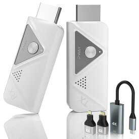 【2024年モデル型】ワイヤレスHDMI 小型 拡張モード 4台増設可能 収納に便利 無線化 送受信機セット HDMI 無線 50m安定転送距離 1080P/5Ghz WIFI＆設定不要 映像音声同期出力 TV/PC/Mac/Laptop/Window/カ メ ラ/監 視カ メ ラなど対応 DT257