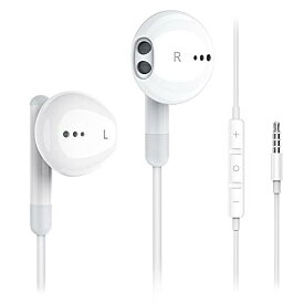 イヤホン 有線【超クリアな通話＆雑音なし】3.5mmジャック 有線イヤホン HiFi音質 イヤホンマイク 快適な装着感 人間工学 マイク付きイヤホン DAC重低音 遅延なし イヤフォン 音量調節 earphones 4極 パソコン pc/Android/I P h o n e対応 通勤/会議/仕事/ゲームに最適