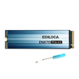 y}\Gg[Ń|Cg10{zEdiloca EN870 SSD 1TB PCIe 4.0 NVMe M.2 2280 PS5mFς őǍ: 7450MB/s ő发F6600MB/s 3D NAND TLC SSD _Ci~bN SLC LbV  [ J [5N 