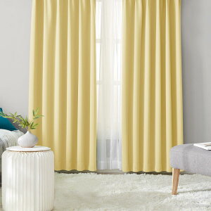 Hansleep �J�[�e�� 1���Ռ� 4���g �C�F���[ ��100cm×��178cm ���F UV�J�b�g �f�M �h�� �h�� �ȃG�l ���� ���n ������� �J�[�e���Z�b�g �􂦂� �Q�� ���r���O�p (�h���[�v�J�[�e��2���E���[�X�J�[�e