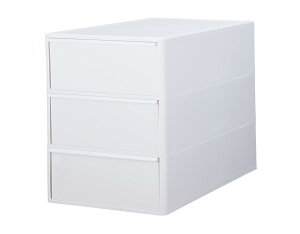 CNCbg (like-it) S~ c^ ʈoXe[V 3i Ch 60bg (20bg×3i) LX^[t zCg 25.5x46.5x93.5cm BW-3C oʃy[ e  _X
