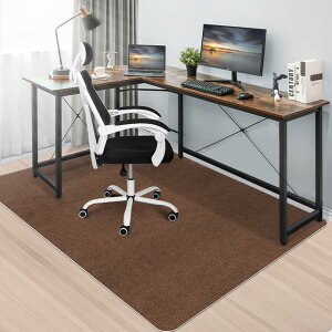 【A m a z o n 限定ブランド】チェアマット フロアマット 床保護マット HAODEMI160×140cm滑り止め pvcマット 厚み4mm 静音吸音 丸洗い可能カッ ト多機能 畳保護 オ フィ スホーム保護パッド (ホワイト