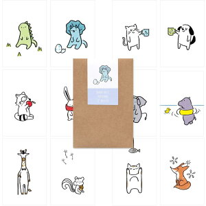 mCN ofBt͂ |XgJ[ho[W2 Buddy ver.2 postc ar d set - 12Zbg  IȃfUC͂fC[͂A͋Ĉ邷肵͂`t,fUC