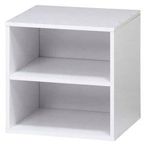 �s��f��(Fujiboeki) �L���[�u�{�b�N�X 2�i ��34.5×���s29.5×����34.5cm �z���C�g ���[ �J���[�{�b�N�X �g�ݍ��킹���R 81904