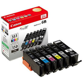 【マラソンエントリーでポイント10倍】Canon 純正 インク カー トリ ッジ BCI-351(BK/C/M/Y/GY)+BCI-350 6色マルチパック BCI-351+350/6MP