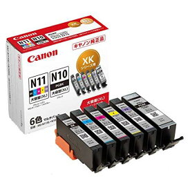 Canon 純正 インクカー トリッジ XKI-N11XL(BK/C/M/Y/PB)+N10XL 6色マルチパック 大容量タイプ XKI-N11XL+N10XL/6MP 長さ:4.35cm 幅:11.4cm 高さ:10.35cm