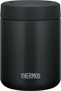 サーモス 真空断熱スープジャー 500ml ブラック スタンダードモデル 保温保冷 お手入れ簡単 口当たりがやさしい丸口設計 JBR-501 BK