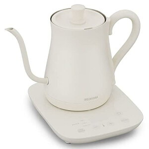 ACXI[}(IRIS OHYAMA) dCPg x hbvPg Pg 600ml 10iKxߕt ۉݒt ㎩dOFF R[q[ g Β  IKE-C601T-CW zCg