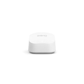 【New】A m a z o n eero 6+ - メッシュwifi ルーター | AX3000 | 1.0Gbpsイーサネット | 最大wifi範囲140m? | 同時接続デバイス約75台 | 1ユニット