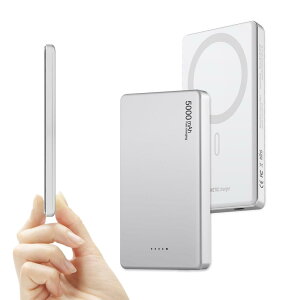  o C  o b e  [ magsafe }OZ[t[d 5000mAh ^ CX  o C  ob e [ }Olbgy9mm^/PD20W}[d/y/USB-Co/PSEF؍ς݁zX}z[d LED