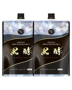 【プレミアムダークブラウン】 プレミアム発酵クリームシャンプー 黒酵 コクファ KOKUFA 白髪染め 白髪用シャンプー コンディショナー オールインワン 無添加 白髪ケア 頭皮ケア 美髪 発酵