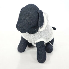 85％オフ 新品 正規品 ラテンダ LA TENDA ドッグウェア 1 2 犬服 Sサイズ Mサイズ グレー ポリエステル ふわふわ パーカー イタリアブランド ペットウェア QD64020