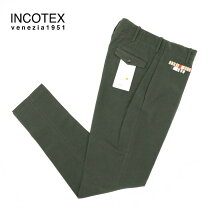 楽天市場】INCOTEX インコテックス（カラーグリーン）（ズボン・パンツ 