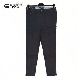 75％オフ 新品 正規品 ジースターロゥ G-Star RAW パンツ 24 25 レディース Sサイズ Mサイズ ダークネイビー チノパン サイドポケット コットン×ポリエステル ストレッチ BRONSON LOW BOYFRIEND CHINO 91627F-6983-5185