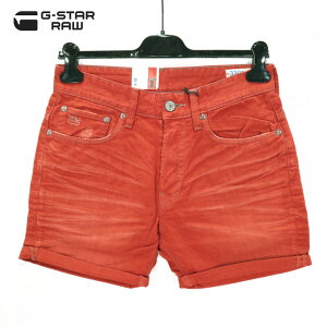 65���I�t �V�i ���K�i �W�[�X�^�[���D G-Star RAW �V���[�g�p���c 28 29 30 34 �����Y S�T�C�Y M�T�C�Y LL�T�C�Y ���b�h�I�����W �f�j�� �R�b�g��100% �n�[�t�p���c 3301 STRAIGHT SHORT 81609C-5767-664