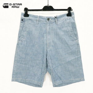 65���I�t �V�i ���K�i �W�[�X�^�[���D G-Star RAW �n�[�t�p���c 28 �����Y M�T�C�Y ���C�g�u���[ �R�b�g��100% ���� �V���[�g�p���c BRONSON LOOSE 1/2-LENGTH SHORTS D08069-9416-071