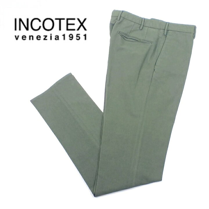 楽天市場】65％オフ 新品 正規品 インコテックス INCOTEX パンツ 48 