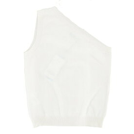 90％オフ 新品 正規品 ステファネル STEFANEL ニット Sサイズ Mサイズ オフホワイト レディース ワンショルダーニット ウール トップス アウトレット OL391DF1920