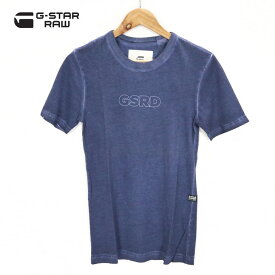 60％オフ 新品 正規品 ジースターロゥ G-Star RAW Tシャツ XS メンズ XSサイズ 赤みがかったネイビー コットン100% 半袖 春夏 AURO R T D10492-8653-1822