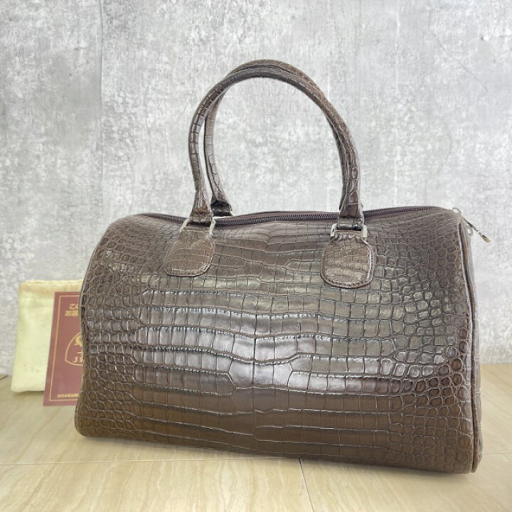 楽天市場】クロコダイルバッグ 【中古】YAMAGUCHI ヤマグチ 