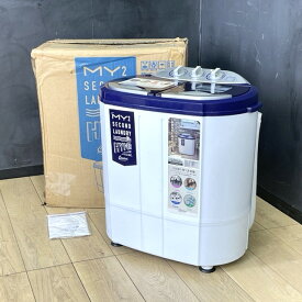 2槽式小型洗濯機 セカンドランドリーハイパー TOM-05h 2022年製 MY2 洗濯3.6kg/脱水2.0kg 家電 コンパクト / 88008