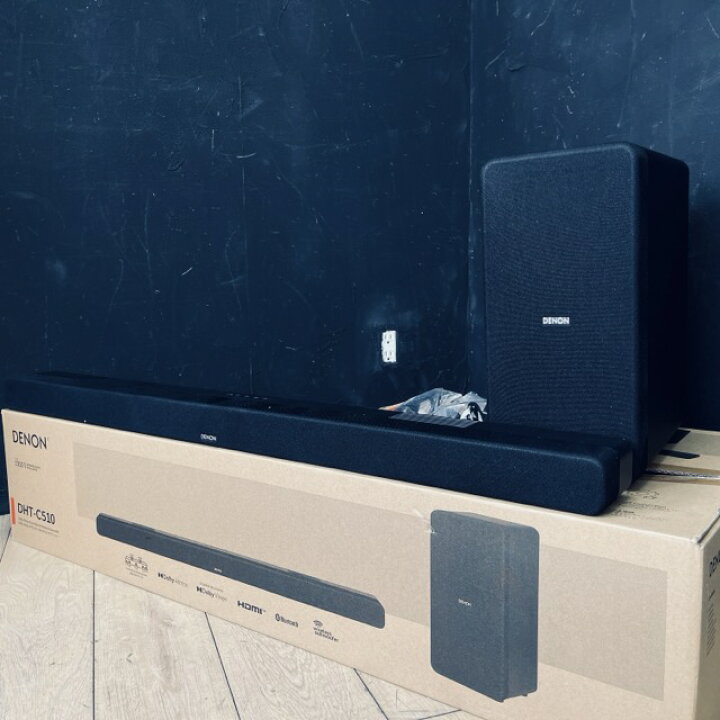 楽天市場】展示品 DENON DHT-C510 デノン 3.1.2ch サウンドバー 
