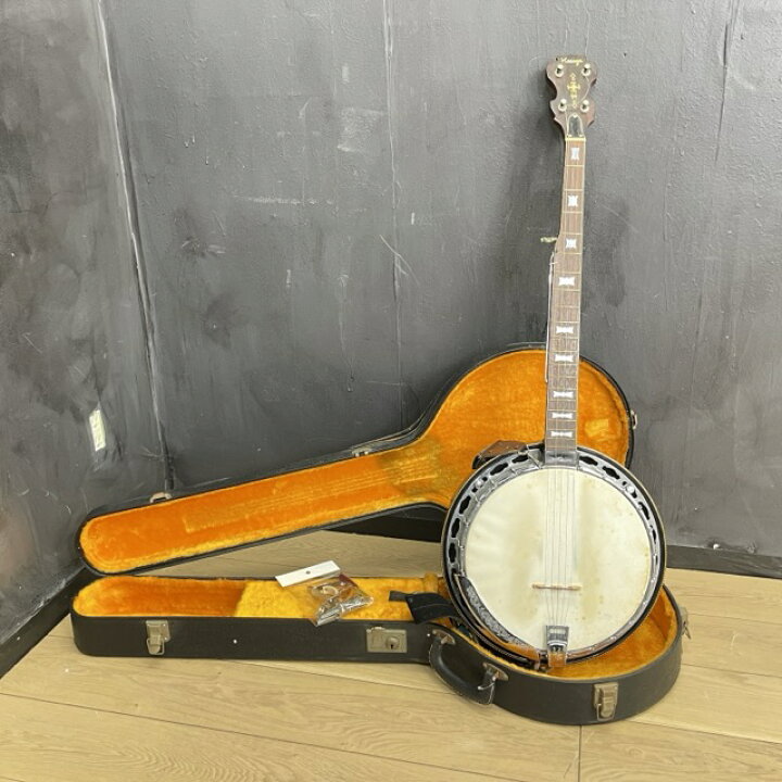 楽天市場】春日楽器 バンジョー 【中古】 kasuga ハードケース付 