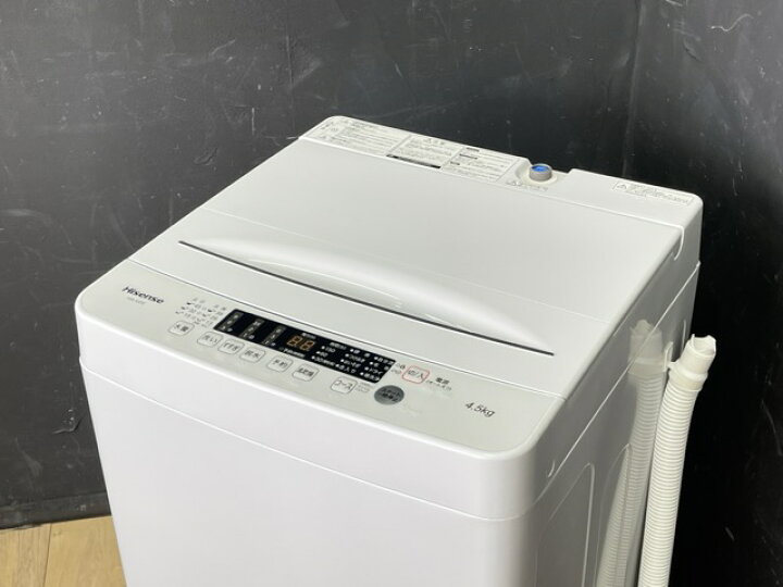楽天市場】ハイセンス 全自動洗濯機 【中古】 HISENSE HW-K45E 2024年  