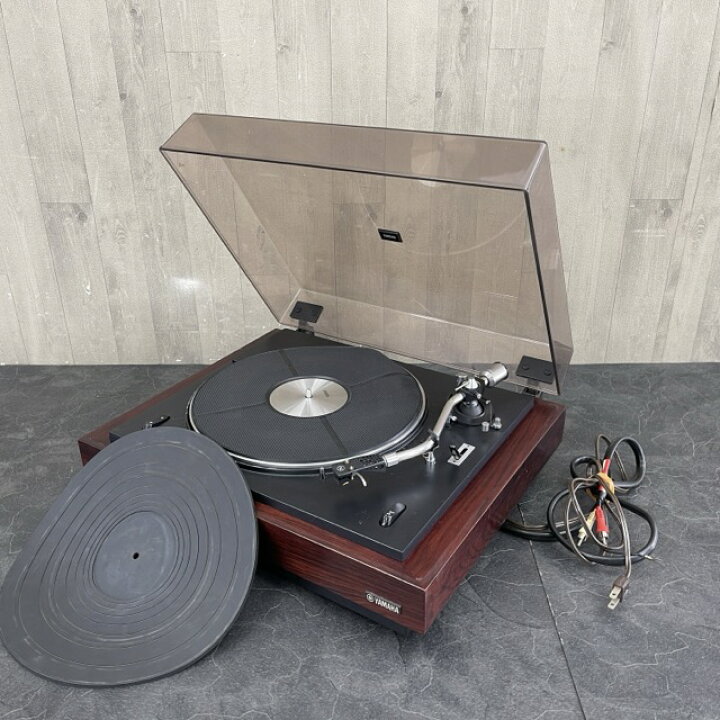 楽天市場】ベルトドライブ レコードプレーヤー ターンテーブル 【中古 