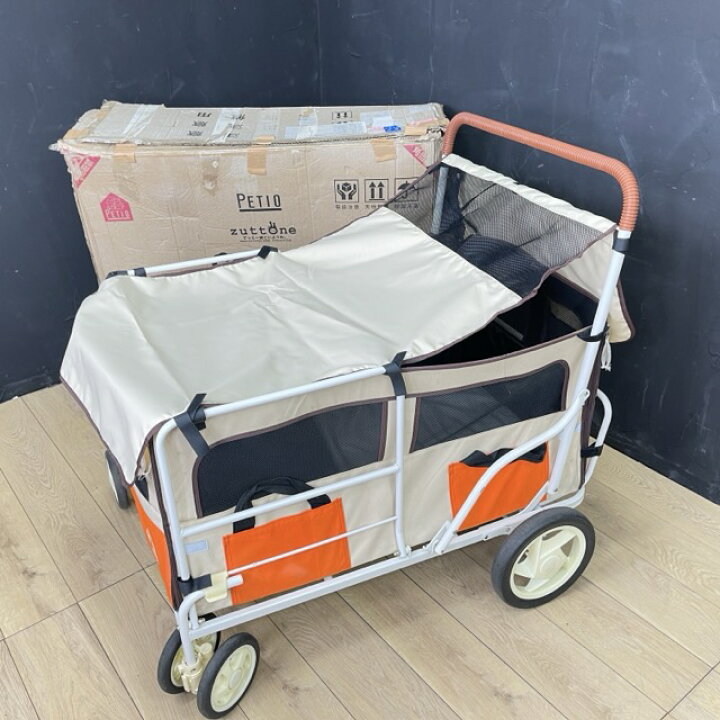 楽天市場】ペティオ 老犬介護用お散歩カート 【中古】 PETIO zuttone 