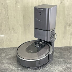 iRobot Roomba I7 + ロボット掃除機 【中古】動作保証 アイロボット ルンバ 自動ゴミ収集 ブラック クリーナー / 71319