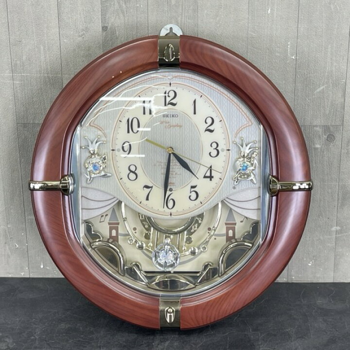 楽天市場】からくり時計 【中古】動作保証 SEIKO セイコー AM219B 