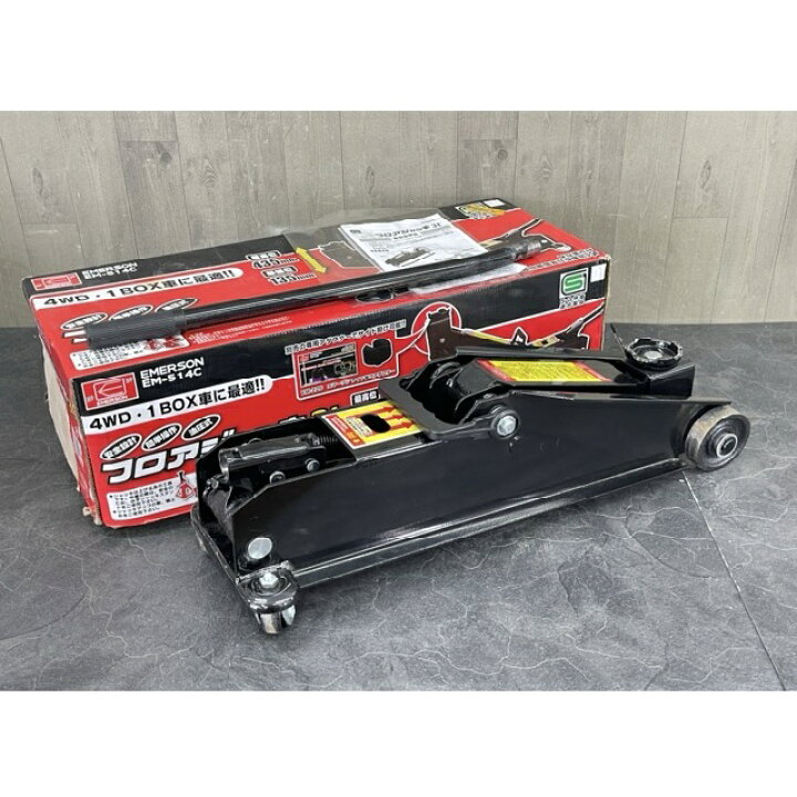 楽天市場】フロアジャッキ 3t 【中古】 EMERSON エマーソン EM-514C 