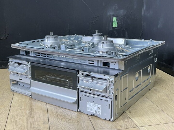 楽天市場】未使用品 ハーマン 都市ガス用 ビルトインガスコンロ 3口 