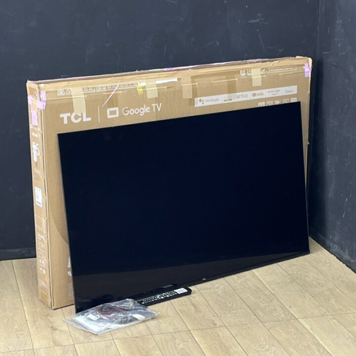 楽天市場】美品 TCL 55インチ 液晶テレビ 【中古】 55V6B 2024年製 