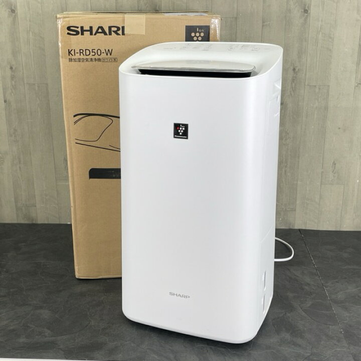 楽天市場】美品 徐加湿空気清浄機 シャープ KI-RD50-W 2024年製  