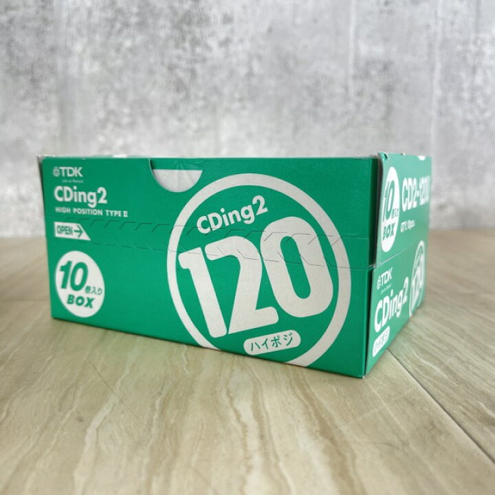楽天市場】新品未開封 TDK カセットテープ 10本セット CD2-120U CDing2  