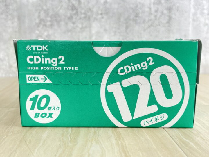 楽天市場】新品未開封 TDK カセットテープ 10本セット CD2-120U CDing2 