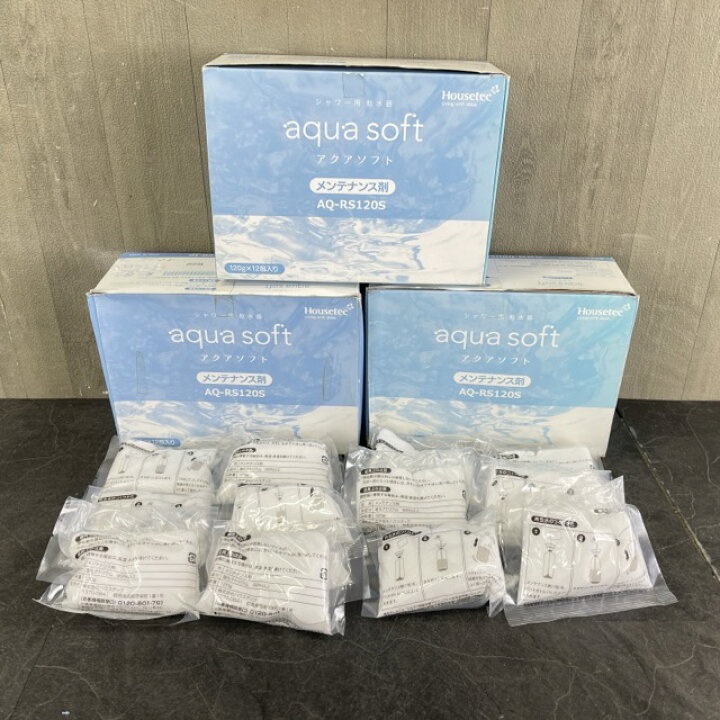 楽天市場】未使用 ハウステック シャワー用軟水器 アクアソフト 3箱 