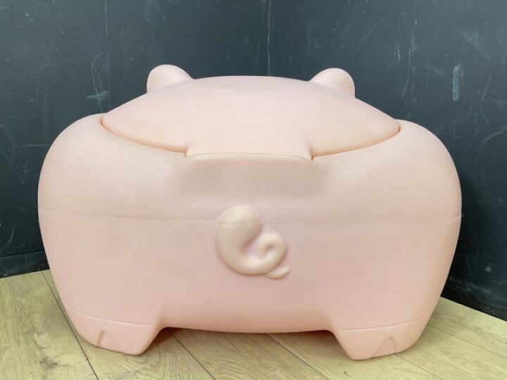 楽天市場】ステップ2 ブタさん おもちゃ箱 【中古】 収納ケース 豚 