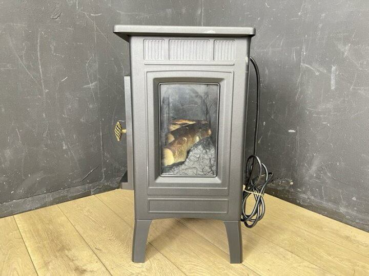 楽天市場】電気温風機 【中古】動作保証 QVCジャパン DFI-5010-01 暖炉 