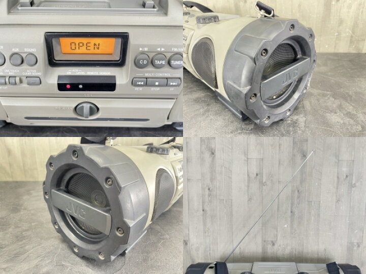 楽天市場】ビクター CDラジカセ 【中古】 VICTOR RV-X70 ドラムカン 