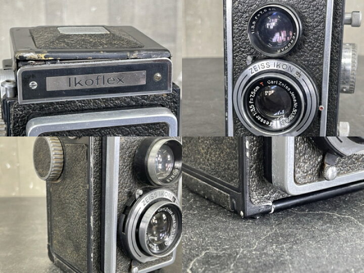 楽天市場】ikoflex 二眼レフカメラ 【中古】 ZEISS IKON Tessar 1.35f 