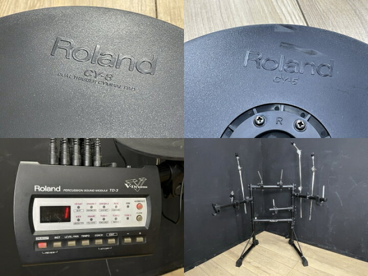 楽天市場】電子ドラム 【中古】動作保証 Roland ローランド V-Drums TD 