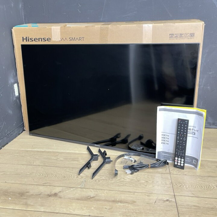 楽天市場】SMART TV 【中古】超美品 Hisense ハイセンス 43E7H 43V型 