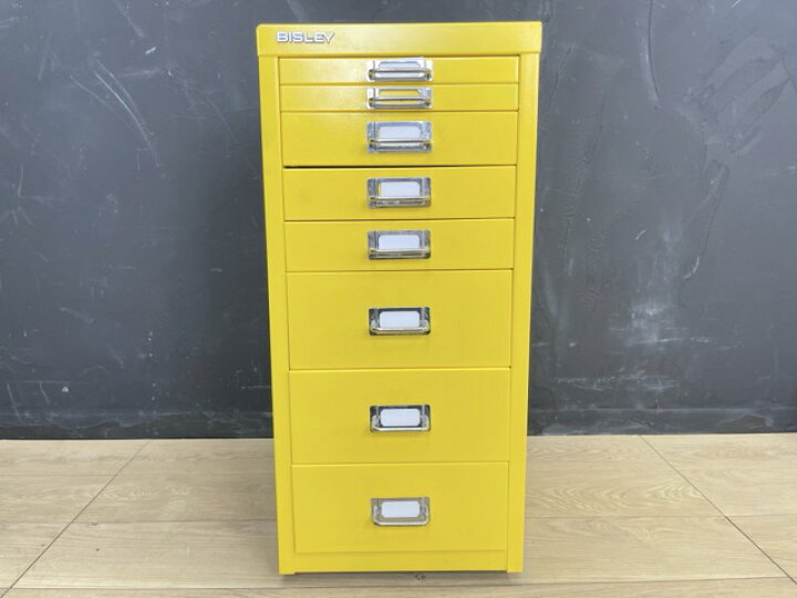 楽天市場】BISLEY 8段 引き出し キャビネット 【中古】 ビスレー 書類 