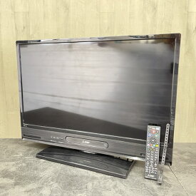三菱 液晶カラーテレビ 【中古】動作保証 LCD-A32BHR9 MITSUBISHI 家電製品 ブラック/71286