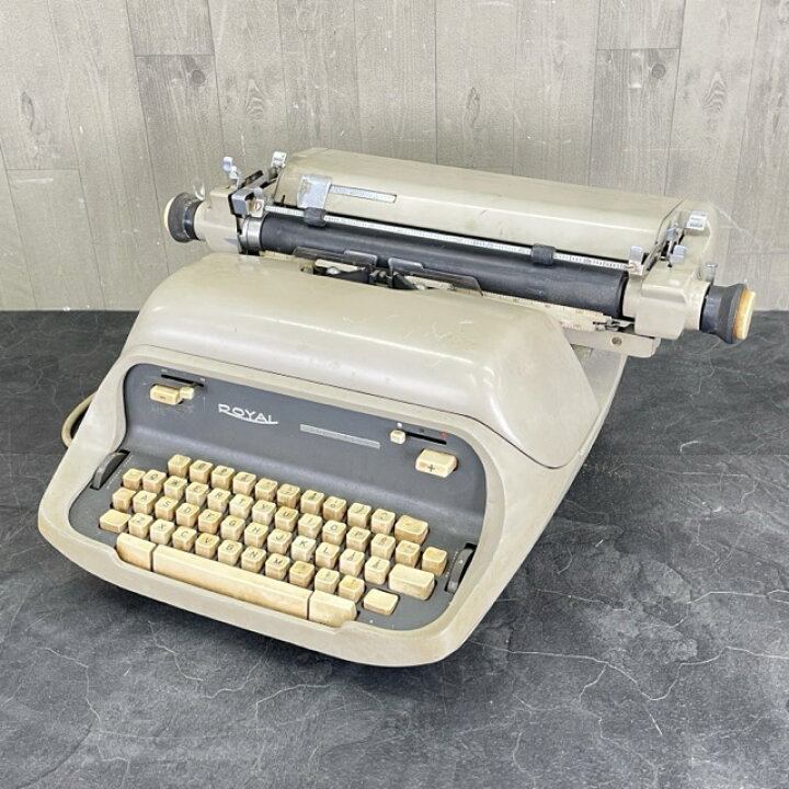 楽天市場】タイプライター 【中古】 ROYAL McBEE ロイヤル レトロ  