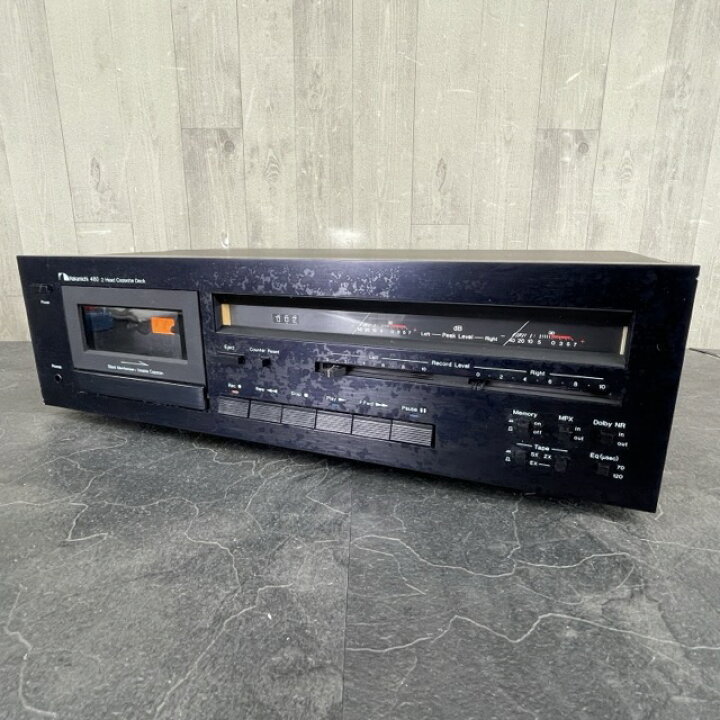 楽天市場】ジャンク品 Nakamichi 480 2Head Cassette Deck カセット  